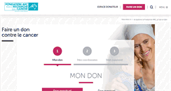 Desktop Screenshot of dons-recherche.net
